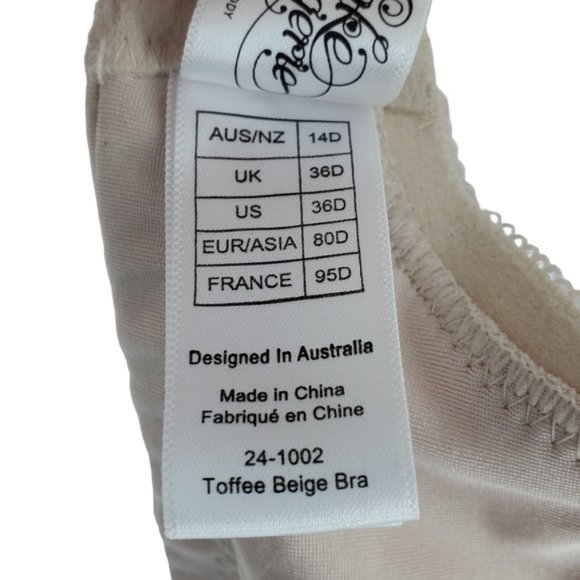 Cake Lingerie Toffee Beige Bra Nursing Maternity Wear Drop cup Inner sling 36D - Picture 16 of 16